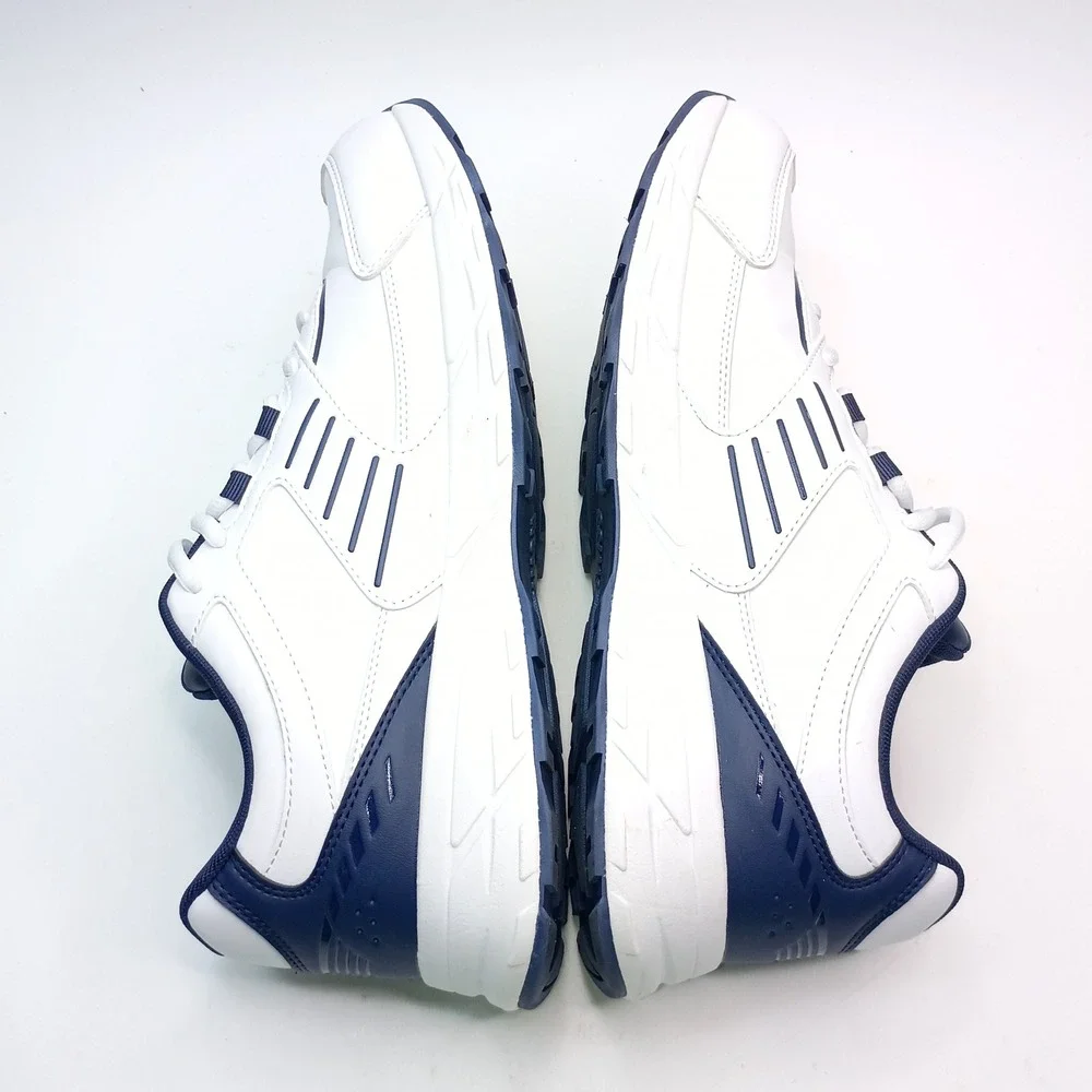 K-Swiss Fario Sneaker Men Size 11 White Navy Blue Athletic Training Shoe